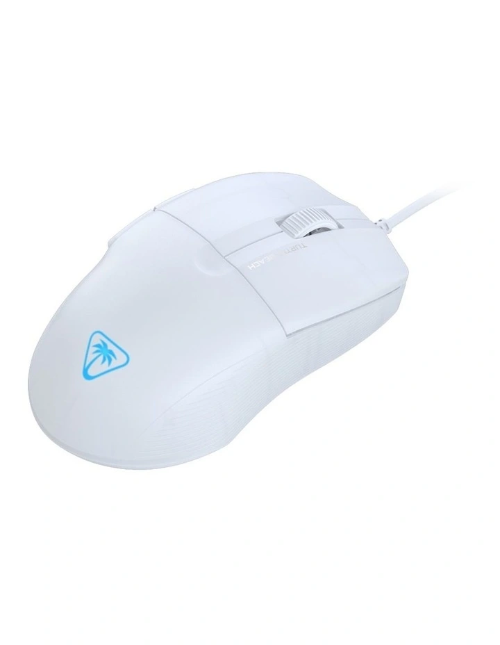 Turtle Beach Wired RGB Ergonomic Gaming Mouse White Pure SEL Illumination image 5