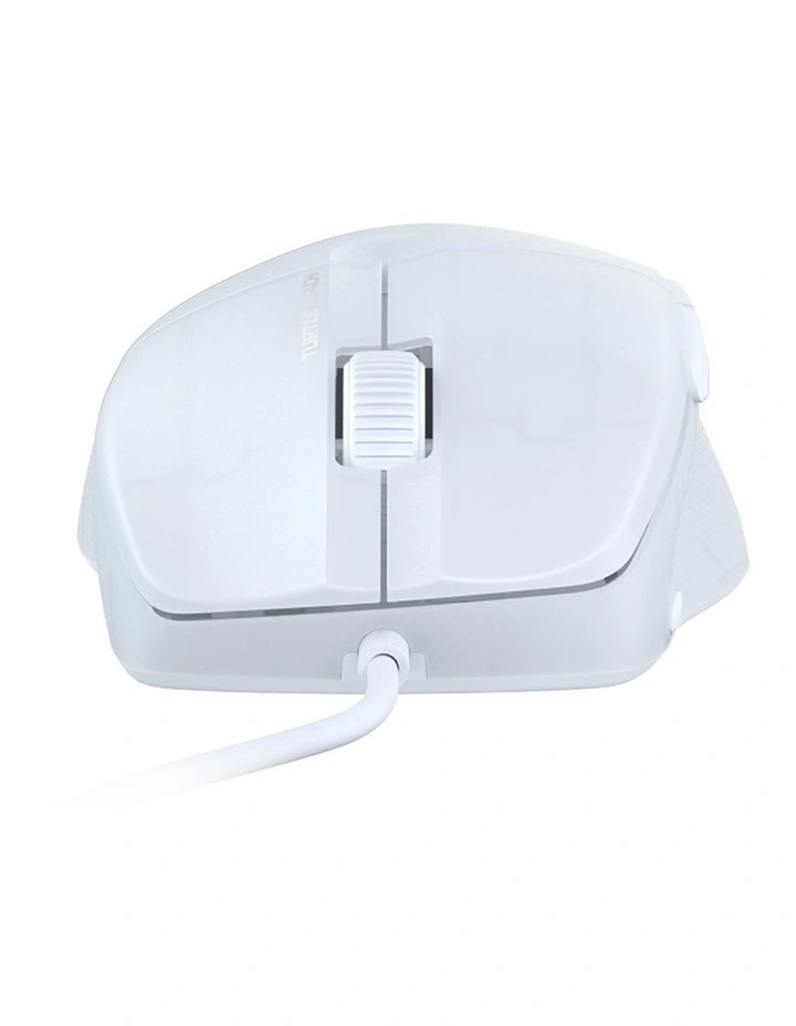 Turtle Beach Wired RGB Ergonomic Gaming Mouse White Pure SEL Illumination image 6