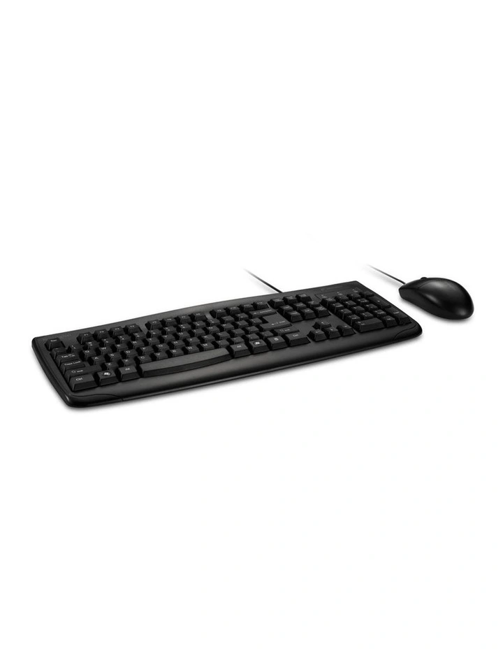 Kensington Pro Fit Washable Wired Keyboard And Mouse Set For Desktop Black image 5