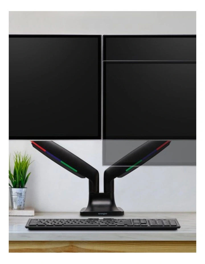 Kensington SmartFit One Touch Dual Arm Monitor Mount For 13-32 Inch Screens image 4