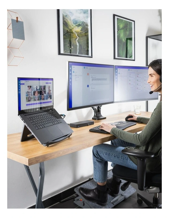 Kensington SmartFit One Touch Dual Arm Monitor Mount For 13-32 Inch Screens image 7