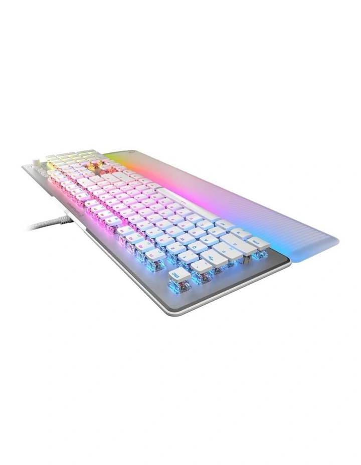 Turtle Beach Wired RGB Optical-Mechanical Gaming Keyboard White Vulcan II LED image 2