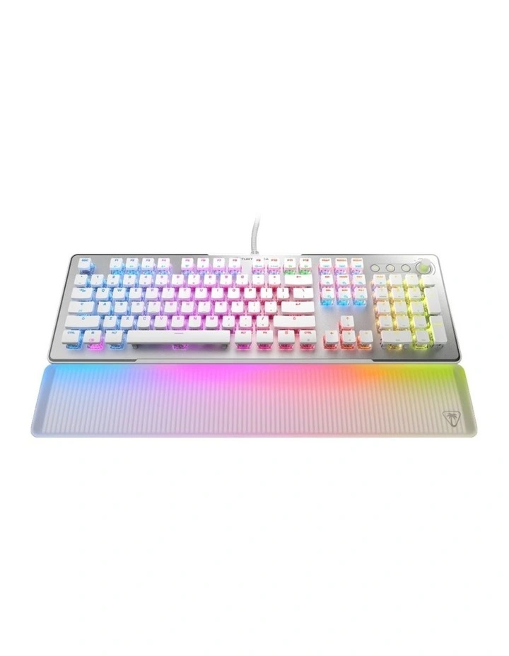 Turtle Beach Wired RGB Optical-Mechanical Gaming Keyboard White Vulcan II LED image 3