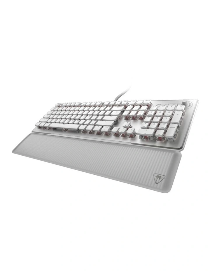 Turtle Beach Wired RGB Optical-Mechanical Gaming Keyboard White Vulcan II LED image 5