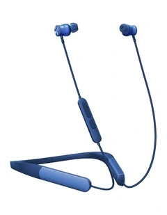 Verbatim Neckband Earbuds Wireless Bluetooth TruSound Pro Blue Comfortable