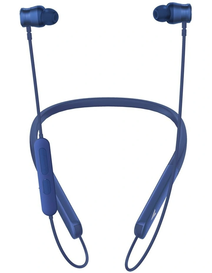 Verbatim Neckband Earbuds Wireless Bluetooth TruSound Pro Blue Comfortable image 4