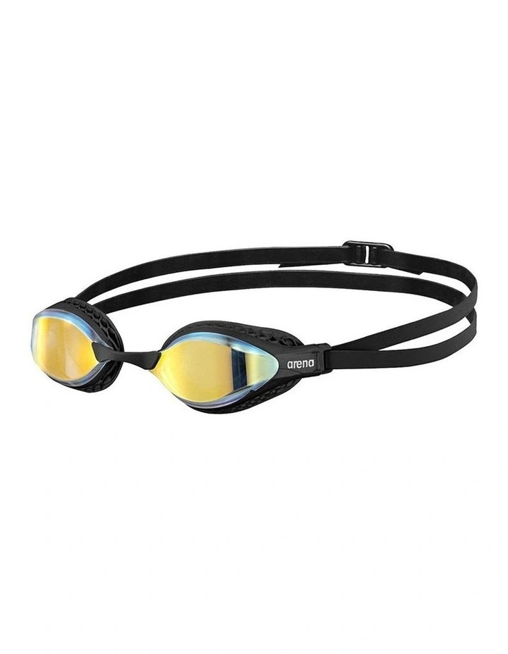 Arena Air-Speed Mirror Goggles Swimming Eye Protection Yellow Black image 1