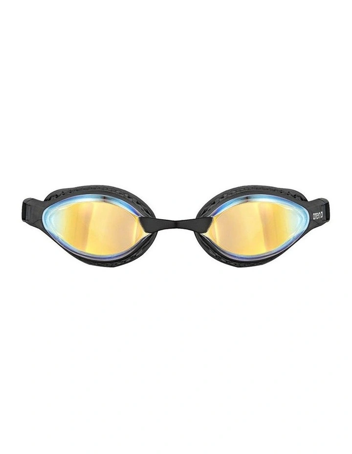 Arena Air-Speed Mirror Goggles Swimming Eye Protection Yellow Black image 2