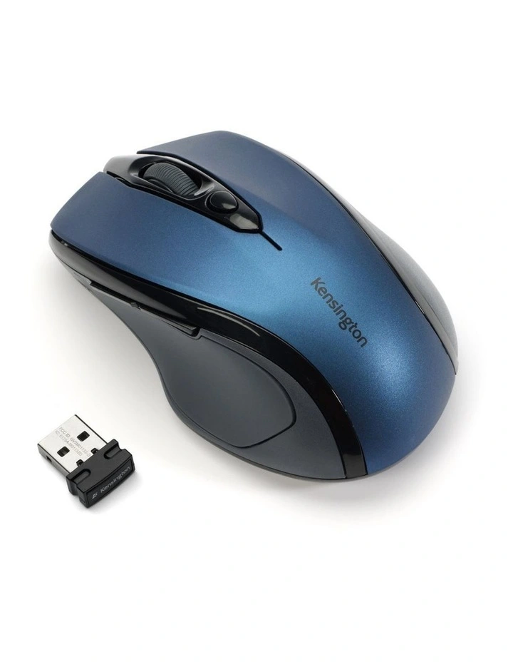 Kensington Pro Fit Wireless Mouse 2.4GHz Mid Size Right-Handed Blue Color 75ml image 2