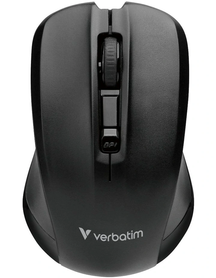Verbatim Compact Silent Wireless Keyboard and Mouse Combo PCR PC Black image 5