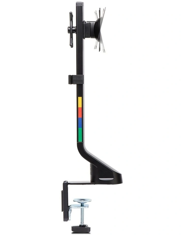 Kensington Space Saving Dual Arm Monitor Mount Black for Shallow Desks image 5