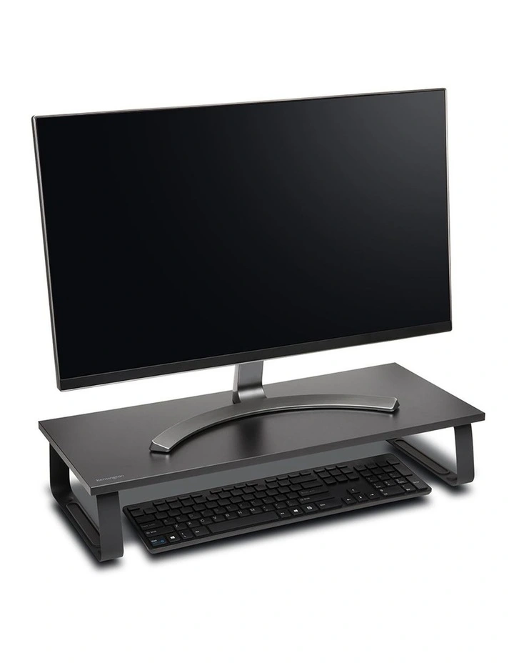 Kensington Riser Stand Holder For 32 Inch Monitor Black Ergonomic Support image 1