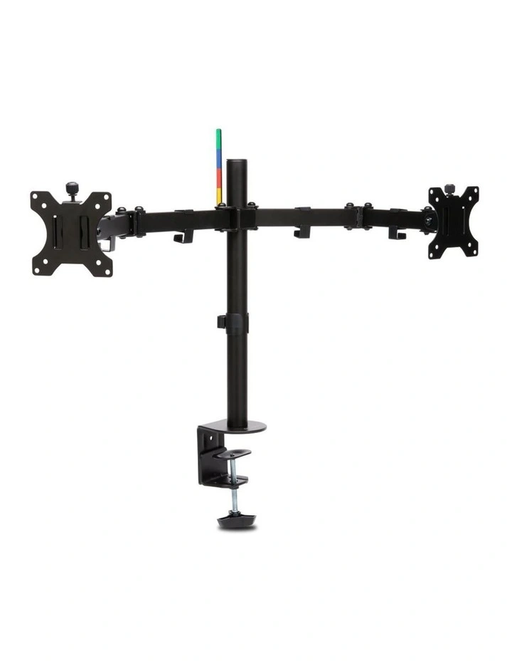 Kensington SmartFit Ergo Dual Arm Holder For 34 Inch Monitor Black image 1