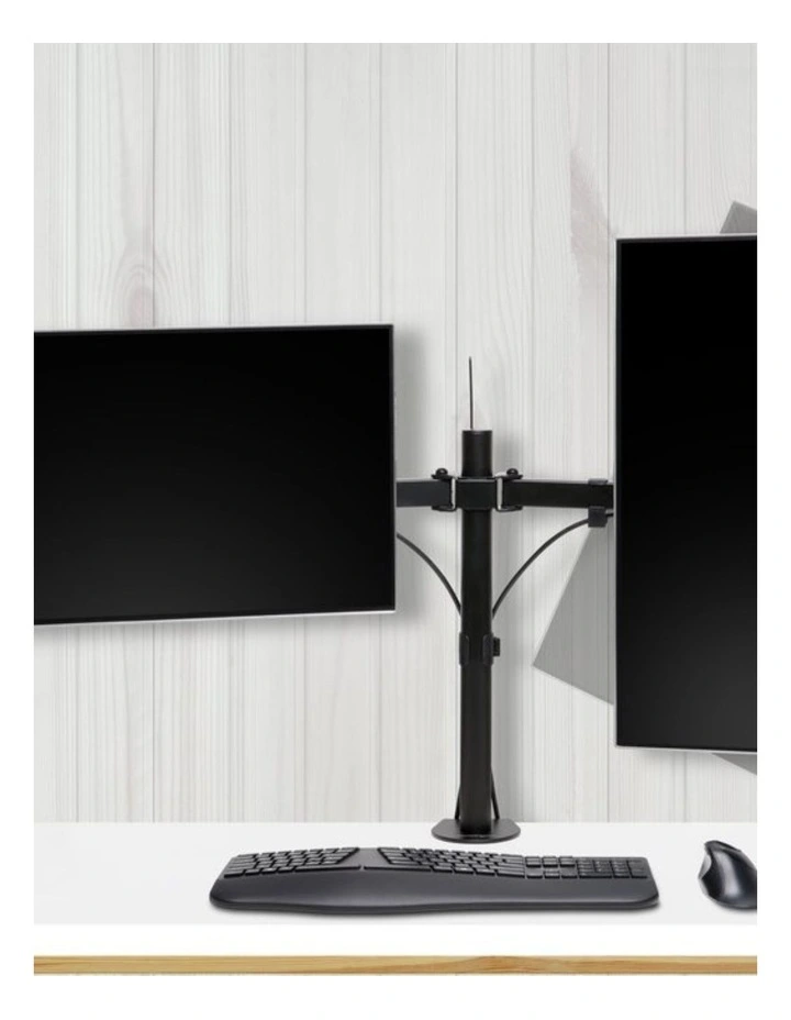 Kensington SmartFit Ergo Dual Arm Holder For 34 Inch Monitor Black image 6