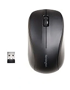 Kensington Optical 2.4GHz Wireless Mouse Silent Click Ambidextrous Black