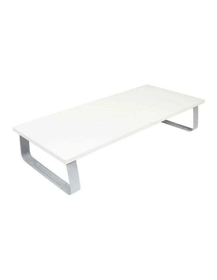Kensington Riser Stand Holder For 32 Inch Monitor White Ergonomic Support image 1
