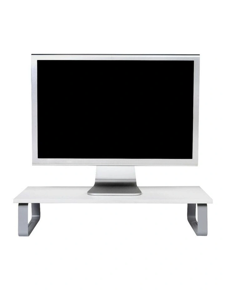 Kensington Riser Stand Holder For 32 Inch Monitor White Ergonomic Support image 2