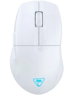 Turtle Beach Wireless Bluetooth RGB Ergonomic Gaming Mouse White Pure Air