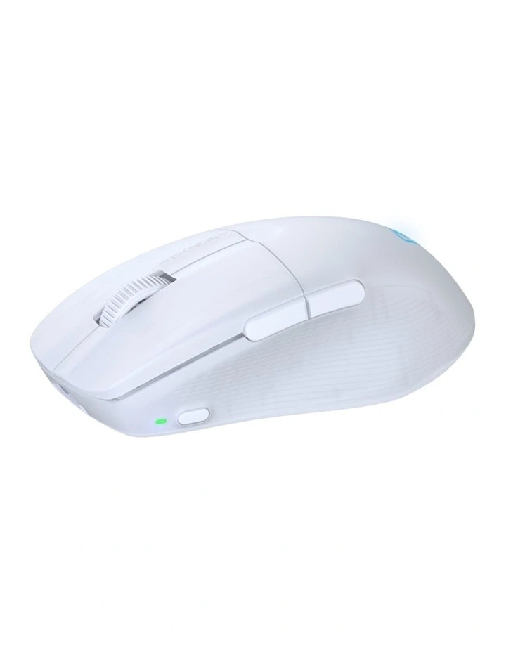 Turtle Beach Wireless Bluetooth RGB Ergonomic Gaming Mouse White Pure Air image 3
