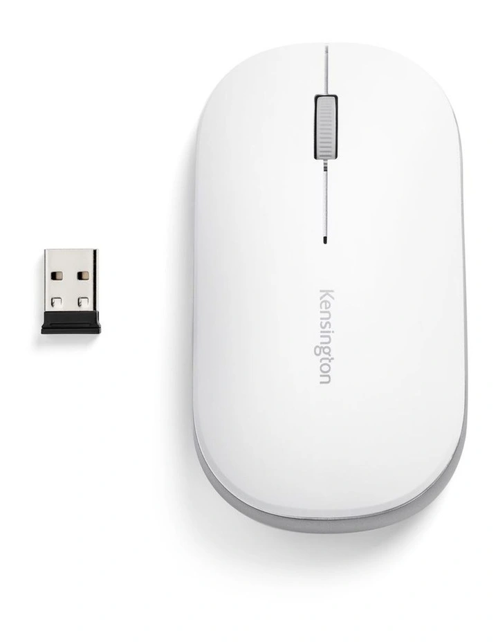 Kensington Suretrack 2.0 Wireless Bluetooth Mouse For Laptop White Silver image 4