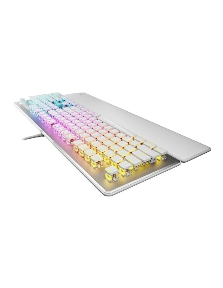 Turtle Beach Wired RGB Optical-Mechanical Gaming Keyboard White Vulcan II image 1
