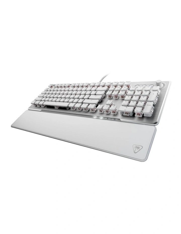 Turtle Beach Wired RGB Optical-Mechanical Gaming Keyboard White Vulcan II image 3