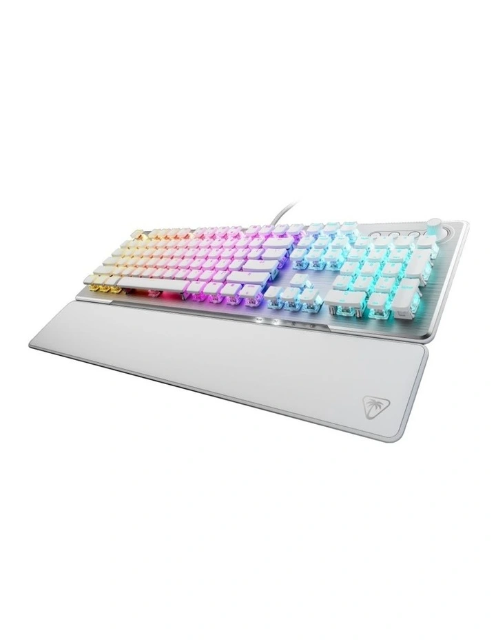 Turtle Beach Wired RGB Optical-Mechanical Gaming Keyboard White Vulcan II image 4