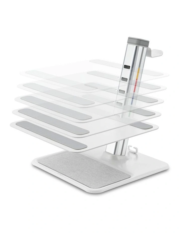 Kensington SmartView Organising Laptop Riser For 16 Inch Silver image 3