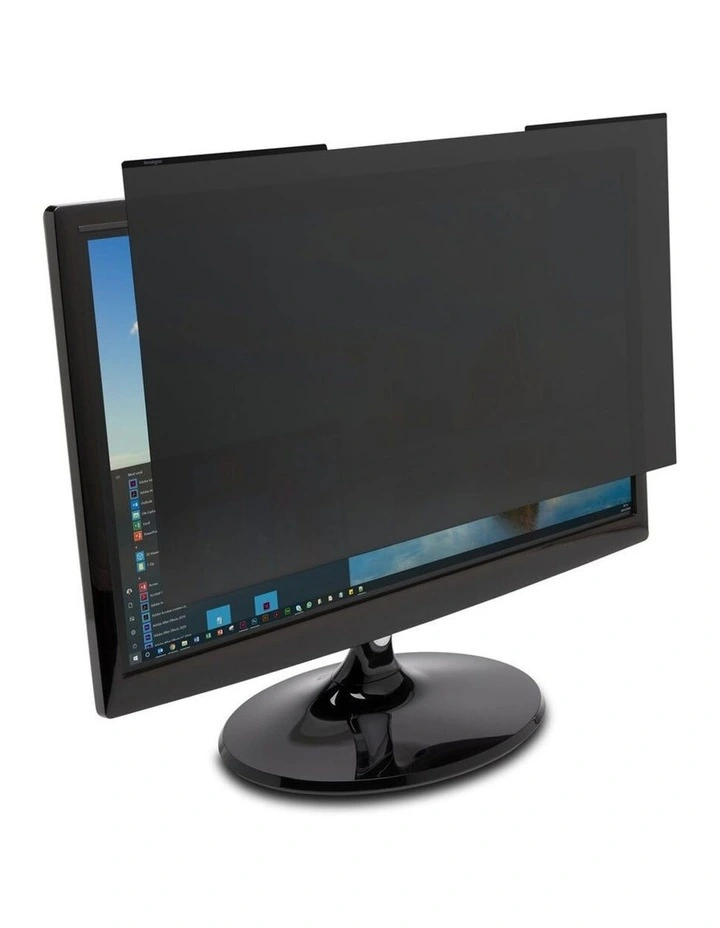 Kensington Magnetic Privacy Screen For Monitors 23.8 Inch 16 9 Display Black image 1
