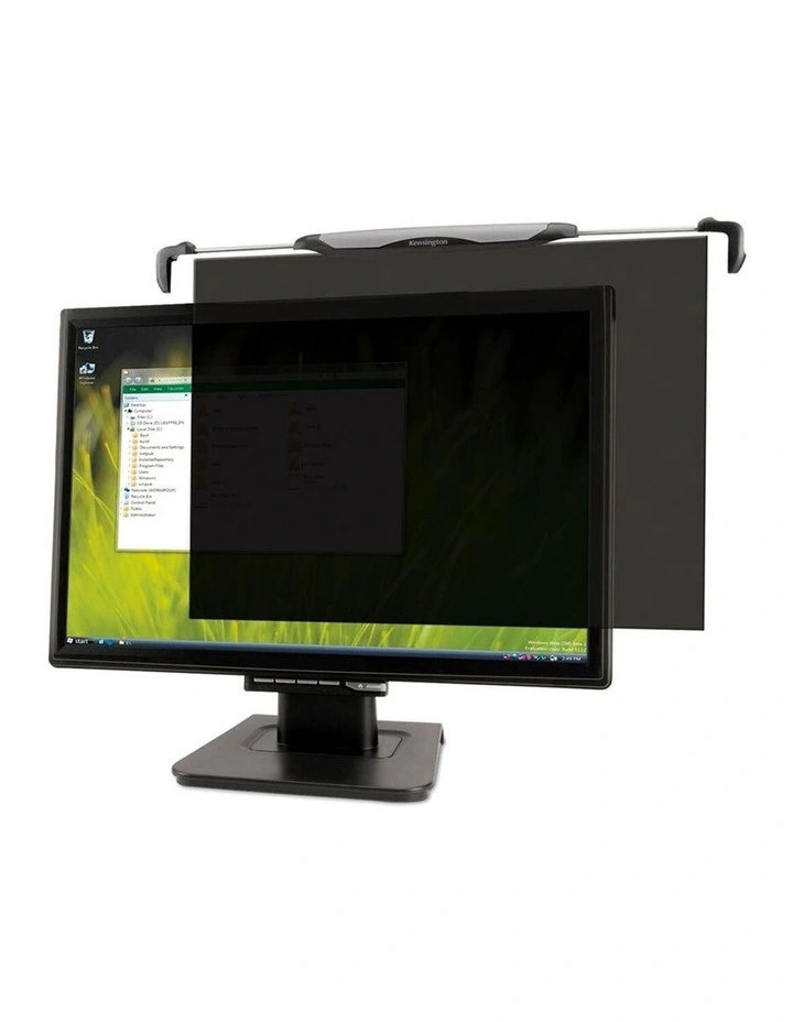 Kensington Snap2 Privacy Screen 22 24 Inch Widescreen Display Blue Light image 2