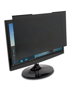 Kensington Magnetic Privacy Screen For 21.5 Inch Monitor Black Strip Protector