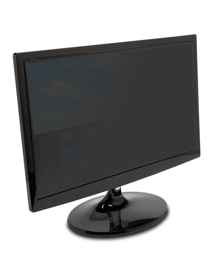 Kensington Magnetic Privacy Screen For 21.5 Inch Monitor Black Strip Protector image 2