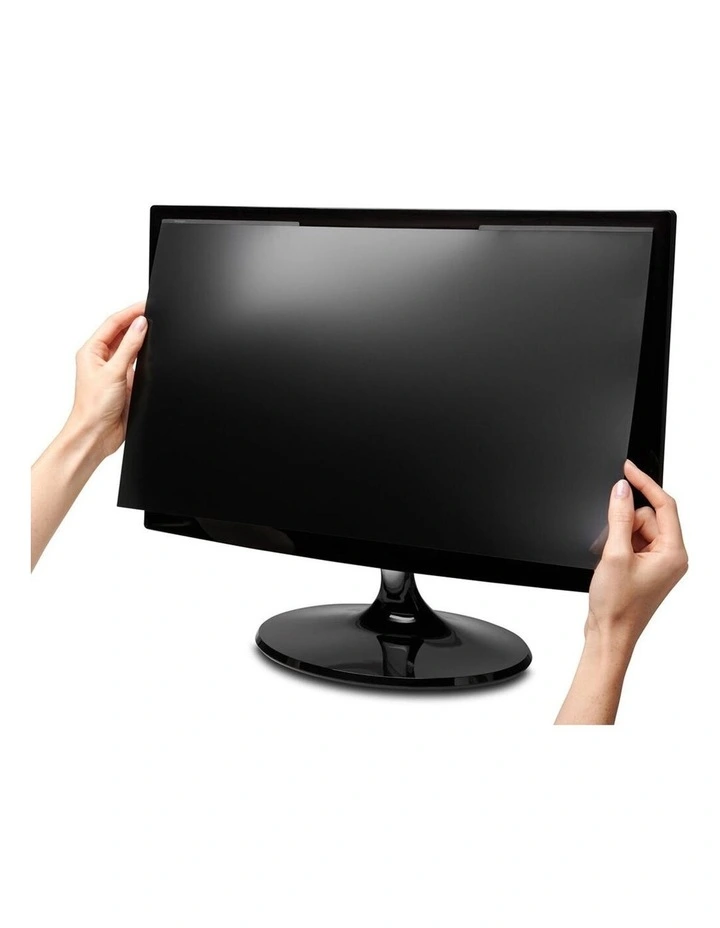 Kensington Magnetic Privacy Screen For 21.5 Inch Monitor Black Strip Protector image 4