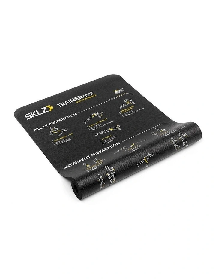 SKLZ Trainer Exercise Mat Printed Workout Guide Full Body Fitness Platform image 3