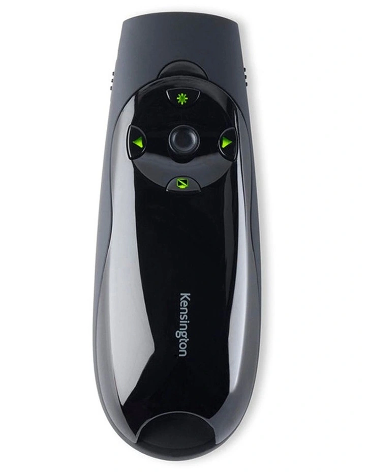 Kensington Wireless Presenter Expert Green Laser With USB Receiver Black image 1