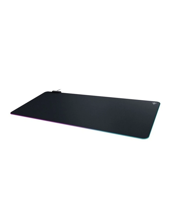 Turtle Beach XXL RGB Gaming Mousepad Black Sense AIMO Programmable Light image 1