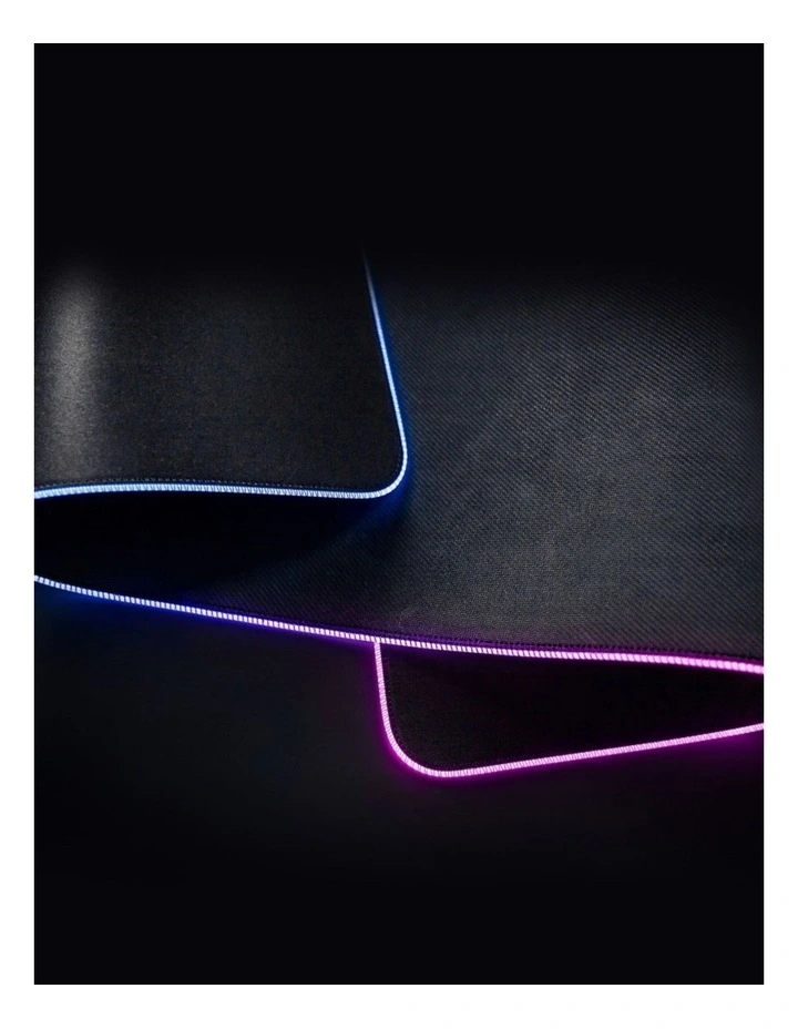 Turtle Beach XXL RGB Gaming Mousepad Black Sense AIMO Programmable Light image 6