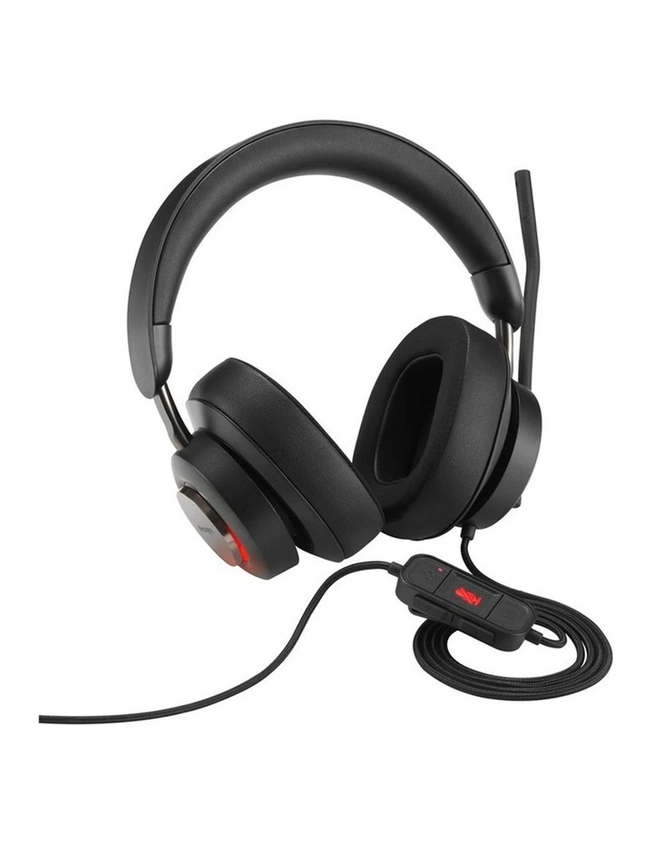 Kensington H2000 USB-C Over Ear Headset With Mic Noise Cancelling Black image 1