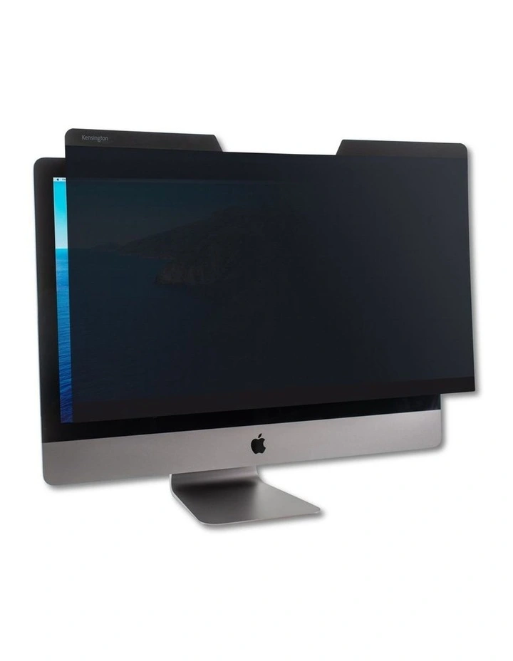 Kensington Privacy Screen For iMac 27 Inch Monitor Black Blue Light Filter image 1