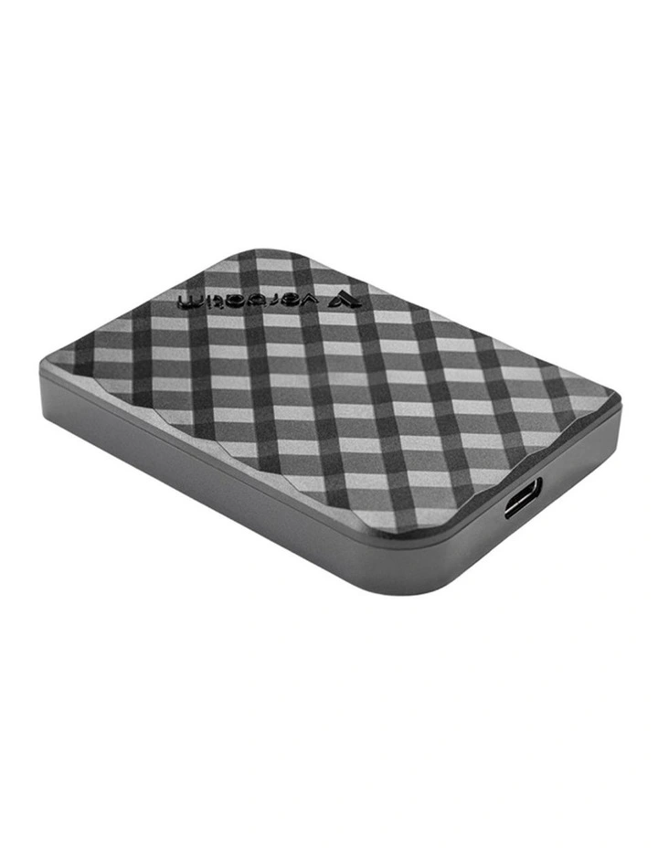 Verbatim Store N Go Mini Diamond USB-C SSD Portable Drive 2TB Black image 1