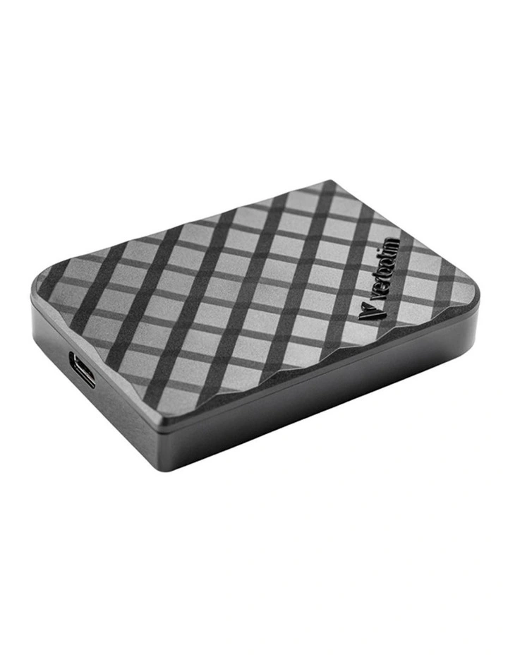 Verbatim Store N Go Mini Diamond USB-C SSD Portable Drive 2TB Black image 2