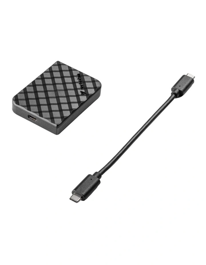 Verbatim Store N Go Mini Diamond USB-C SSD Portable Drive 2TB Black image 3