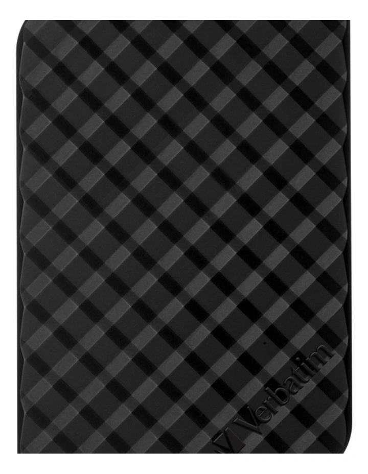 Verbatim USB 3.0 Store'n'Go 2.5 External HDD 4TB Grid Design Black image 3