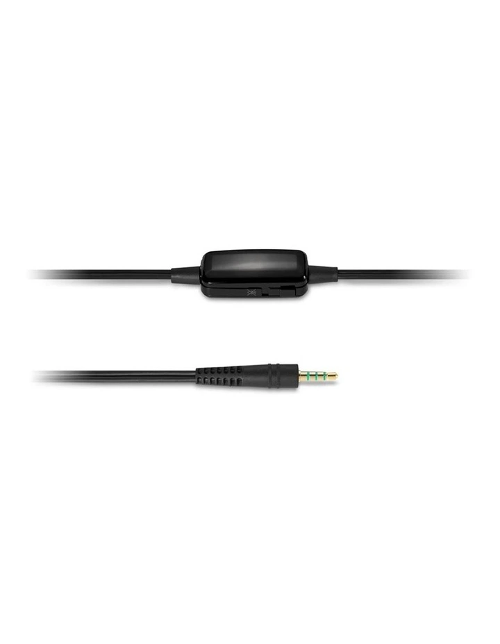 Kensington Hi-Fi Headphones With Boom Mic Volume Control Black Wired image 3