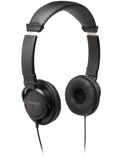 Kensington Hi-Fi KTG Over-Ear Headphones 3.5mm Headset For Laptop Black