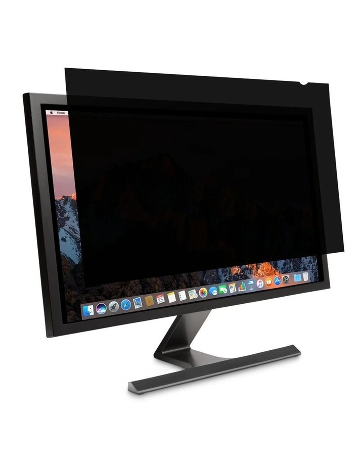 Kensington Reversible Privacy Film For 24 Inch Monitors Black Anti Glare image 1