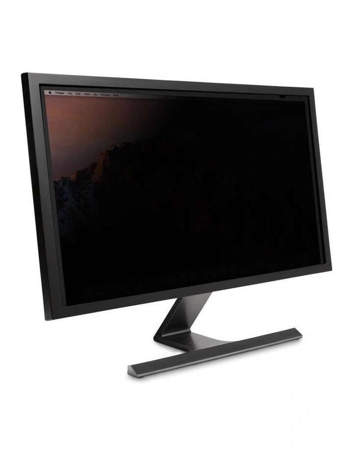 Kensington Reversible Privacy Film For 24 Inch Monitors Black Anti Glare image 2