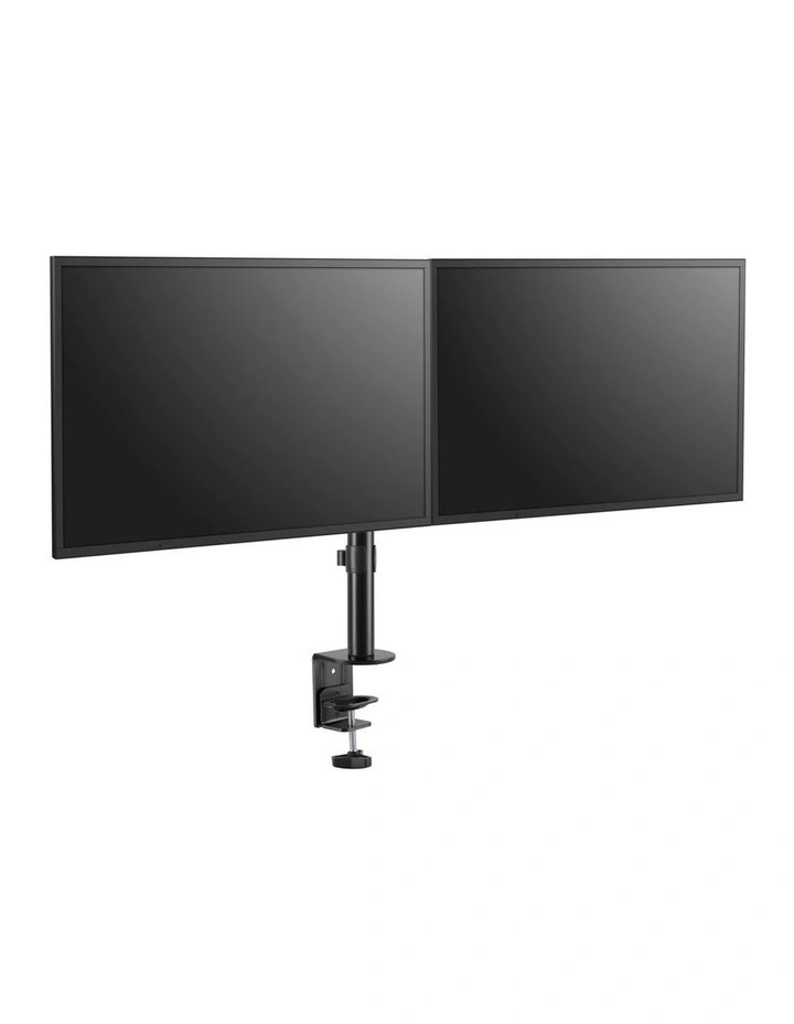 Brateck Premium Articulating Aluminum Dual Monitor Stand - Black image 4