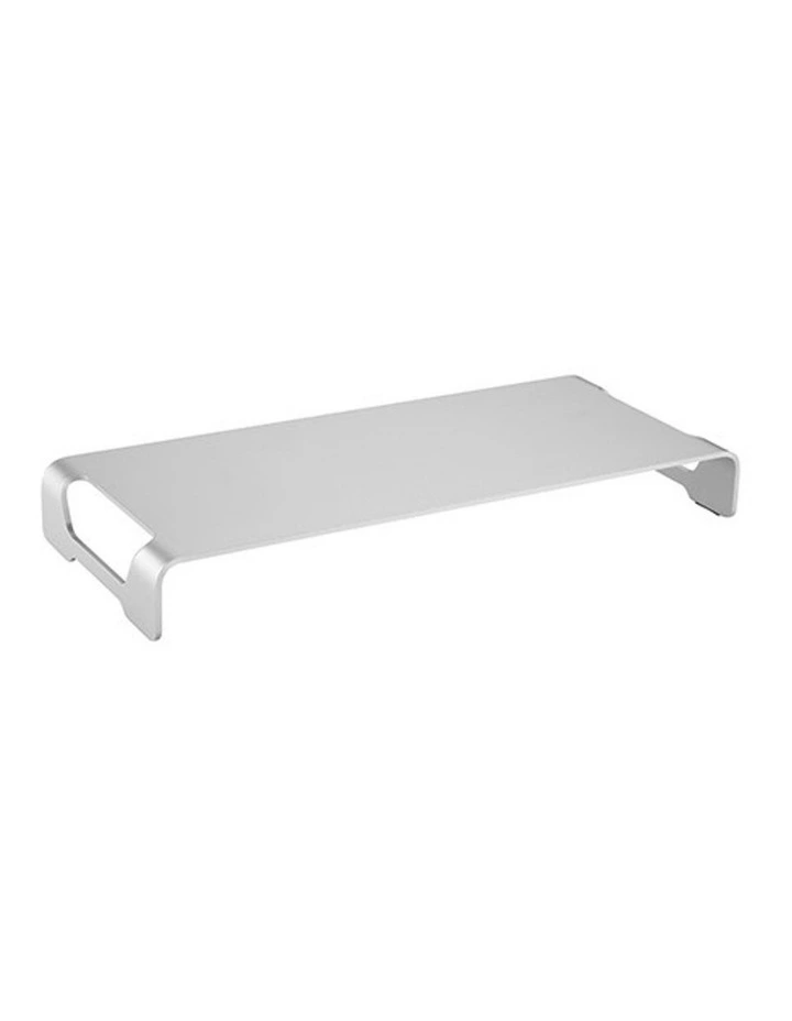 Brateck Slim Aluminum Monitor Riser - Silver image 1