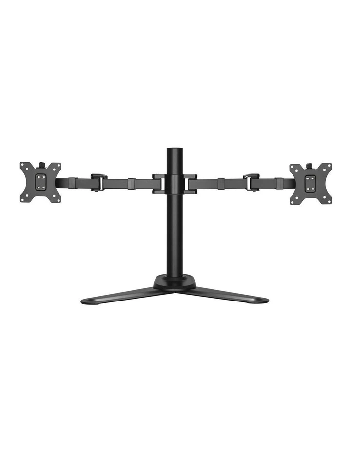 Brateck Affordable Steel Articulating Dual Monitor Stand - Black image 1